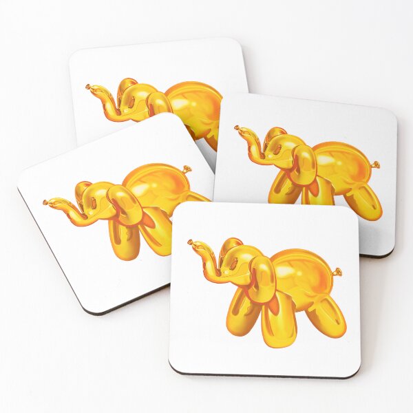 Item preview, Yellow Balloon Elephant designed and sold by ArtbyBroghan.