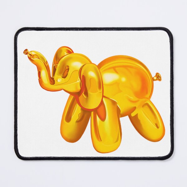 Item preview, Yellow Balloon Elephant designed and sold by ArtbyBroghan.