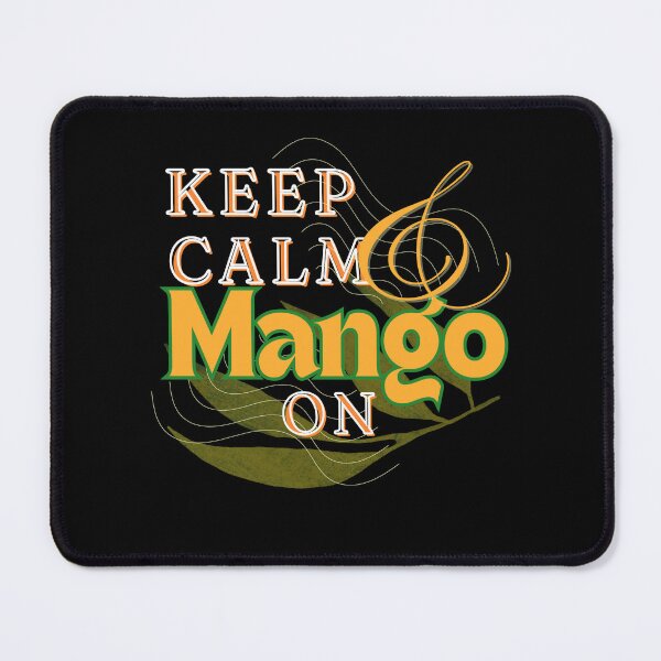 Item preview, Mango Pun Keep Calm Zen designed and sold by Life Is Beautiful.