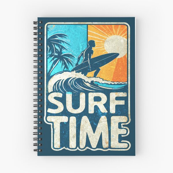 Item preview, Surf Time | Surfing Lovers Retro Surfboard Summer  designed and sold by Tshirtart.