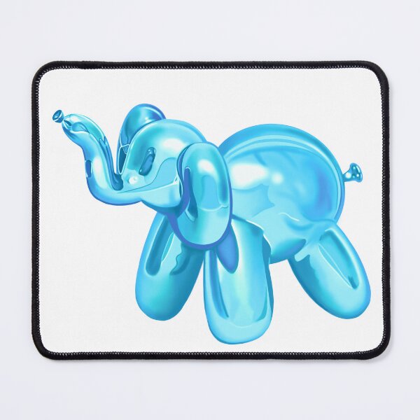 Item preview, Light Blue Balloon Elephant designed and sold by ArtbyBroghan.