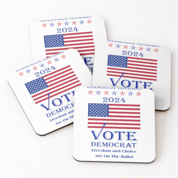 Item preview, Kamala Harris 2024 - Vote Democrat - Freedom and Choice Are On The Ballot designed and sold by Robirk.
