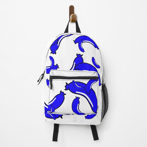 Item preview, Blue and Juicy Sausage Popart Pattern designed and sold by DirtySports.