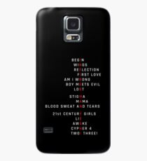 Wings Theorie: Infires - BTS - Weiß Hülle & Klebefolie für Samsung Galaxy