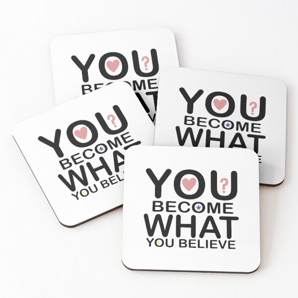 Item preview, YOU BECOME WHAT YOU BELIEVE designed and sold by noor121.