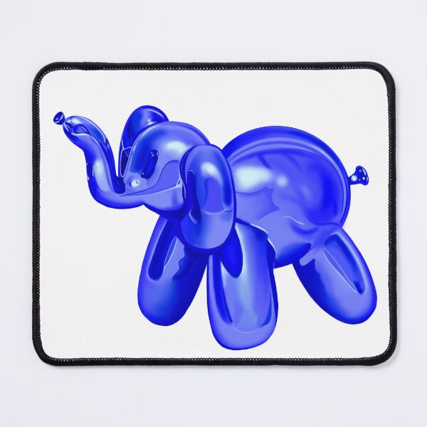 Item preview, Dark Blue Balloon Elephant designed and sold by ArtbyBroghan.