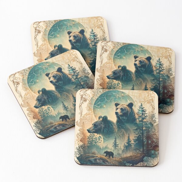 Item preview, double exposure designed and sold by PandorasWelt.
