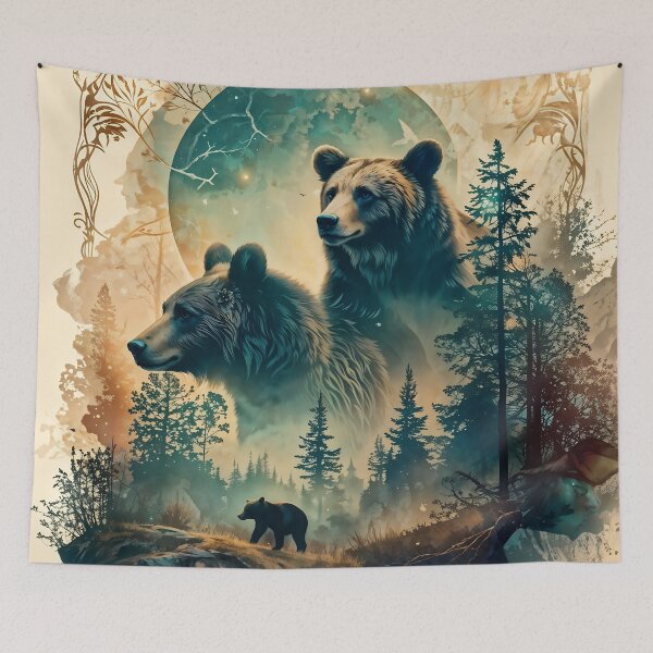 Item preview, double exposure designed and sold by PandorasWelt.
