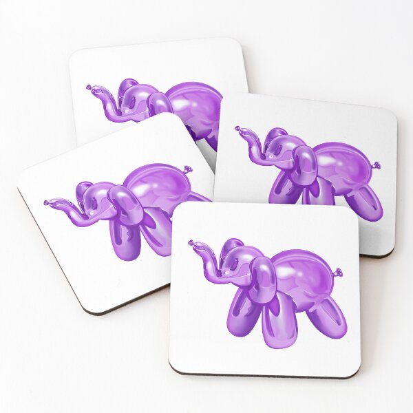 Item preview, Purple Balloon Elephant designed and sold by ArtbyBroghan.