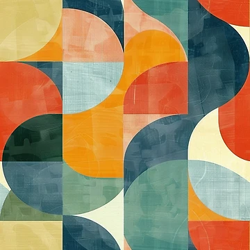 Artwork thumbnail, Colorful Pattern by purelypatterns