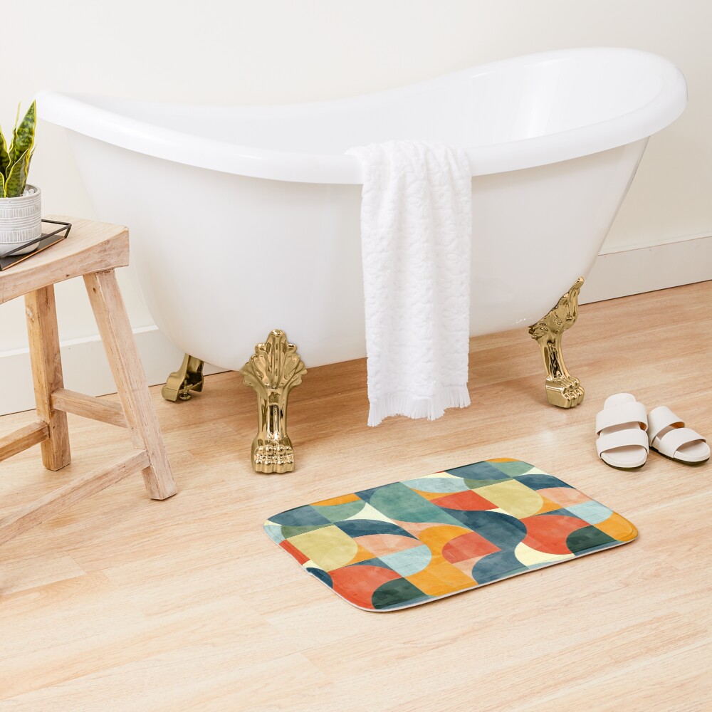 Item preview, Bath Mat designed and sold by purelypatterns.