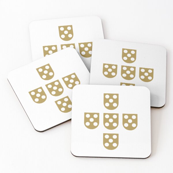 Item preview, Quinas Portugal Gold B designed and sold by VRedBaller.