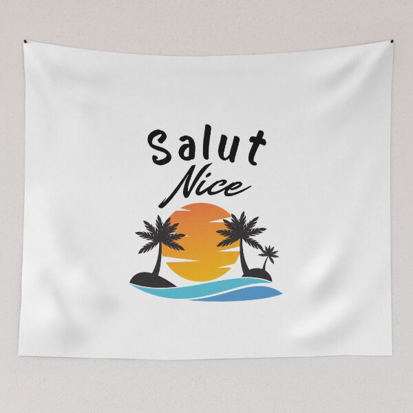 Item preview, Salut Nice designed and sold by ElegantOutlines.