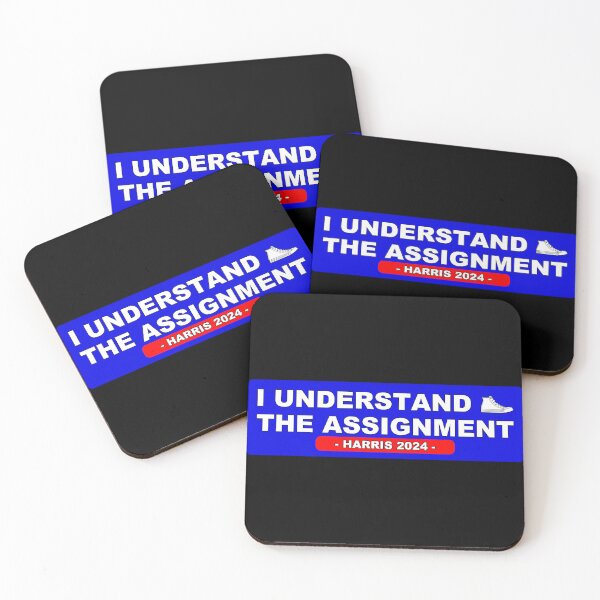Item preview, Kamala Harris Quote - I Understand the assignment - I'm speaking - HARRIS for President - Vote Harris designed and sold by originalsusie.