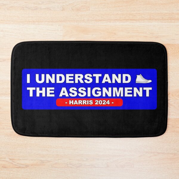 Item preview, Kamala Harris Quote - I Understand the assignment - I'm speaking - HARRIS for President - Vote Harris designed and sold by originalsusie.