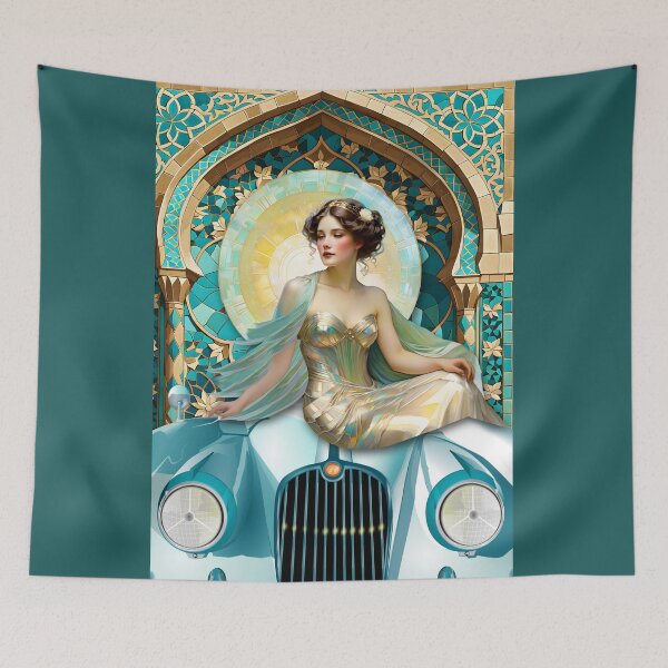 Item preview, SHE LOVES HER AUTO DECO STYLE designed and sold by Tammera.