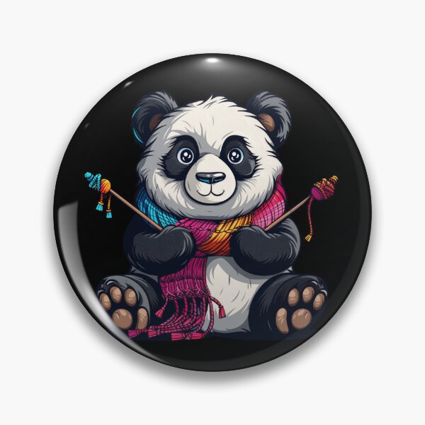 Item preview, Panda Knitting  designed and sold by Heneket.