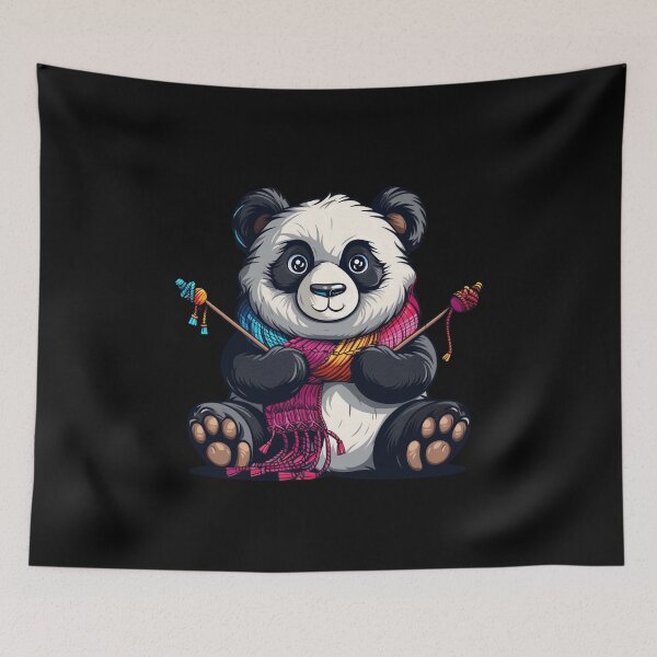 Item preview, Panda Knitting  designed and sold by Heneket.