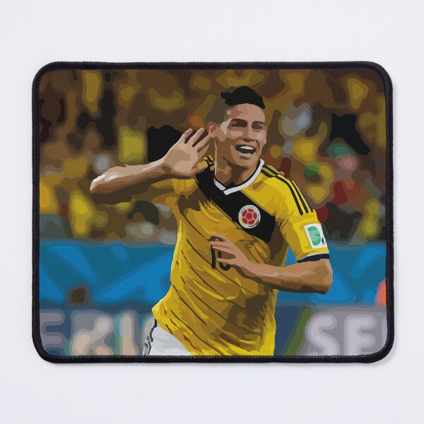 Item preview, James celebrating a goal at the World Cup designed and sold by GOA7.