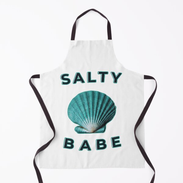 Item preview, Salty Babe - Teal Seashell designed and sold by FitEnvy.