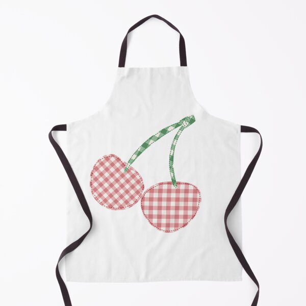 Item preview, Gingham cherries designed and sold by SJAPhoto.