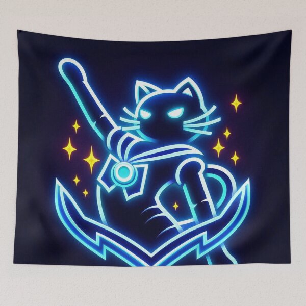 Item preview, Iron Cat Warrior Cat Logo designed and sold by Simplybe1.