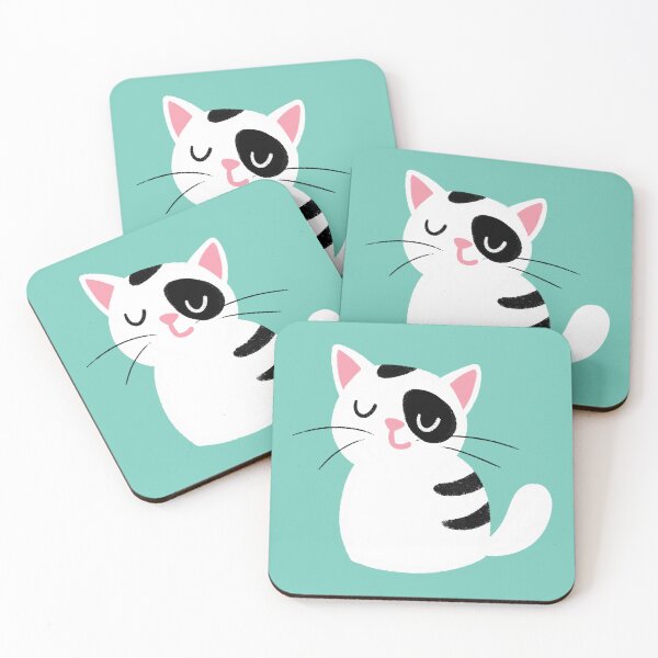 Item preview, Dreamy White Cat designed and sold by Imagination-JU.