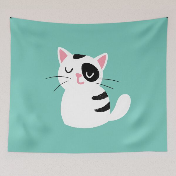 Item preview, Dreamy White Cat designed and sold by Imagination-JU.