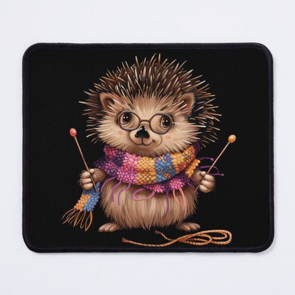 Item preview, Knitting Hedgehog grandma designed and sold by Heneket.