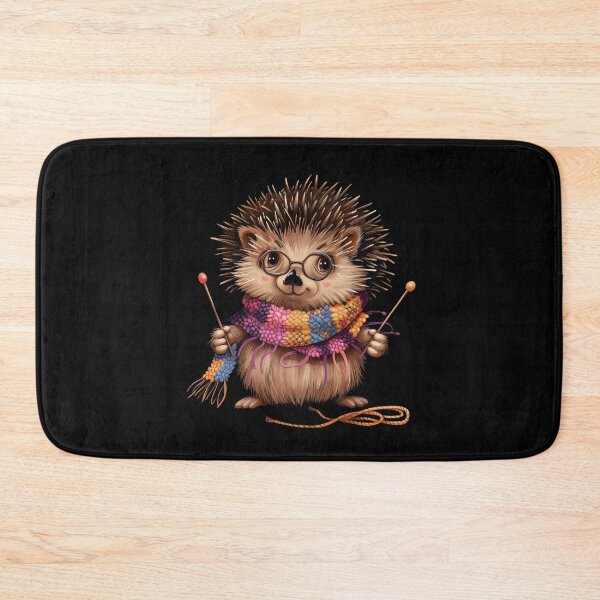 Item preview, Knitting Hedgehog grandma designed and sold by Heneket.