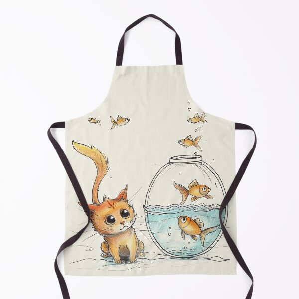 Item preview, Cat and fish designed and sold by Reclaim-Life.