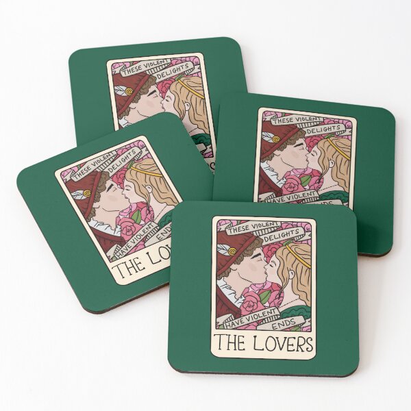 Item preview, The Lovers Tarot Card High Quality Art Romeo & Juliet designed and sold by familiarsadie.