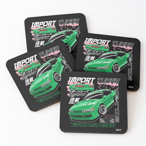 Item preview, Import Tuner S13 Green designed and sold by kuyoart.