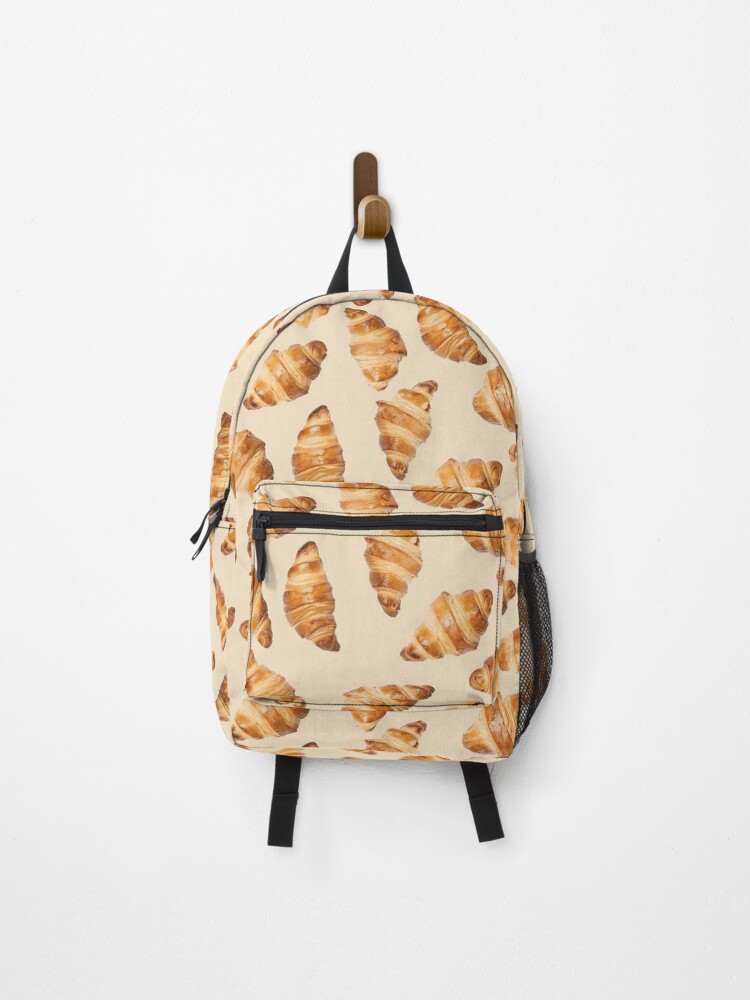 Thumbnail 1 of 3, Backpack, 3D Croissant Pattern designed and sold by purelypatterns.