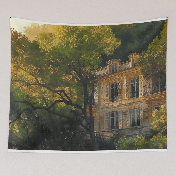 Item preview, castle among trees designed and sold by PricklyPeanut.