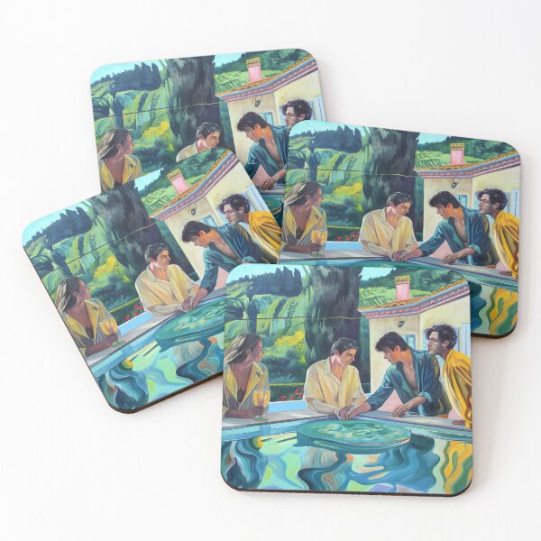 Item preview, friends by the pool designed and sold by PricklyPeanut.