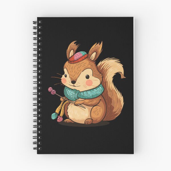 Item preview, Knitting squirrel designed and sold by Heneket.