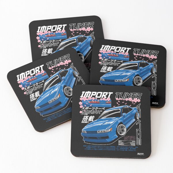 Item preview, Import Tuner S13 Blue designed and sold by kuyoart.