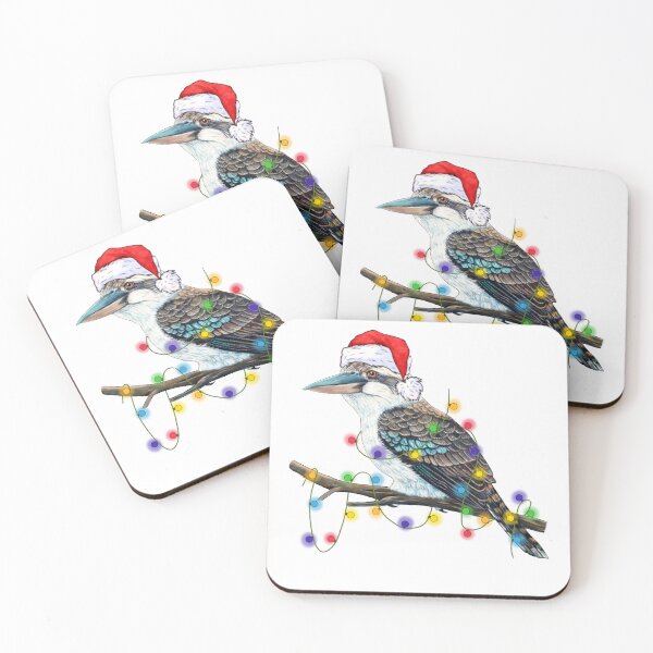 Item preview,  Extra festive kookaburras - Xmas kookaburra Christmas Australia Men Woman kids  designed and sold by Taylor  ART.