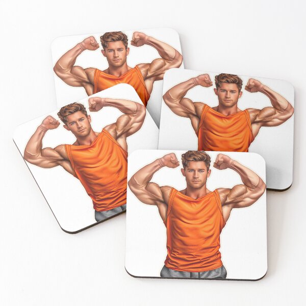 Item preview, New Series: Bodybuilder Sticker #4 designed and sold by ForeverPrintsOK.