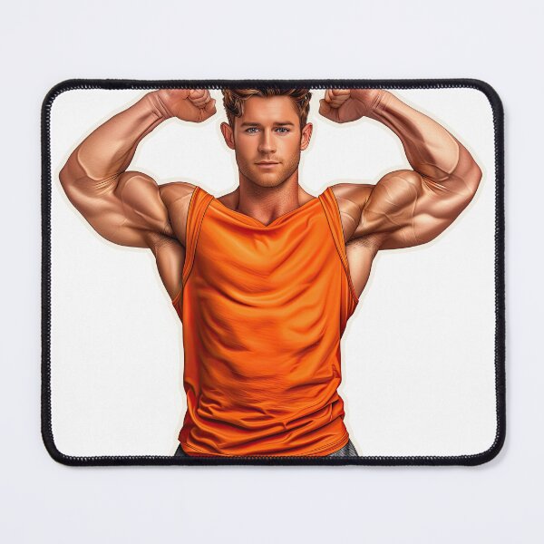 Item preview, New Series: Bodybuilder Sticker #4 designed and sold by ForeverPrintsOK.