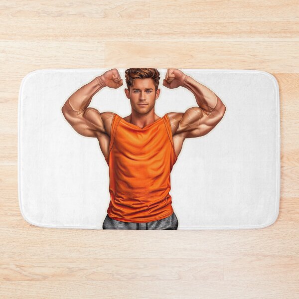 Item preview, New Series: Bodybuilder Sticker #4 designed and sold by ForeverPrintsOK.