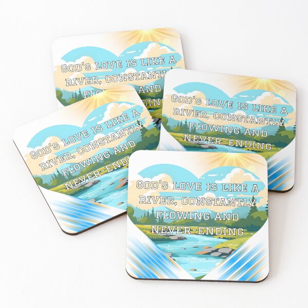 Item preview, God's love is like a river designed and sold by Willshire.