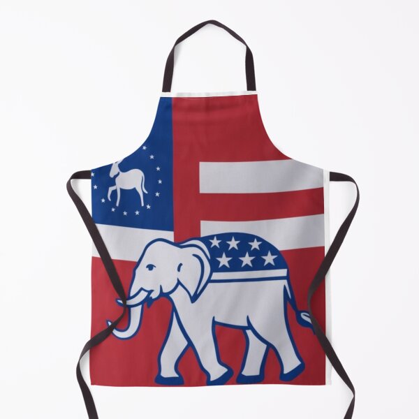 Item preview, “Political Parties Flag Design - Democrat and Republican Symbolism” designed and sold by merve02shop.