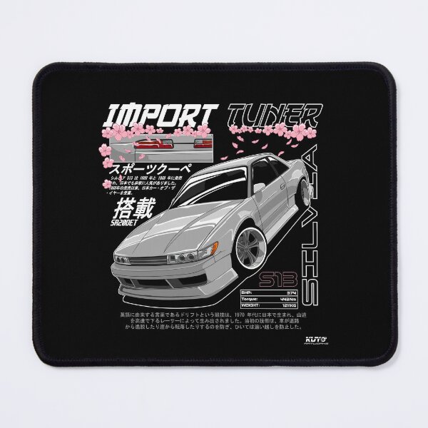 Item preview, Import Tuner S13 White designed and sold by kuyoart.
