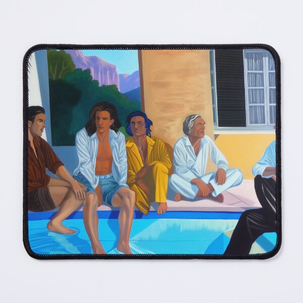 Item preview, friends by the pool designed and sold by PricklyPeanut.