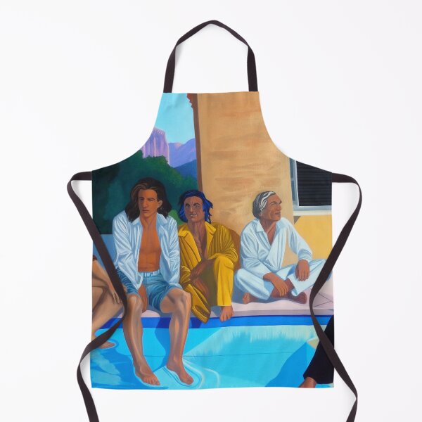 Item preview, friends by the pool designed and sold by PricklyPeanut.