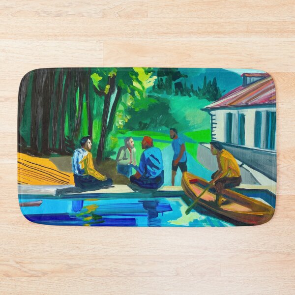 Item preview, friends by the pool designed and sold by PricklyPeanut.