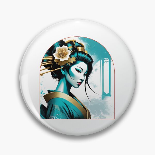 Artikelvorschau, Serene Geisha Schönheit entworfen und verkauft von Mechanical-Artt.