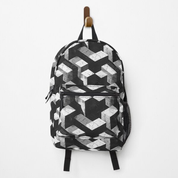 Item preview, Black and White Block Pattern designed and sold by purelypatterns.